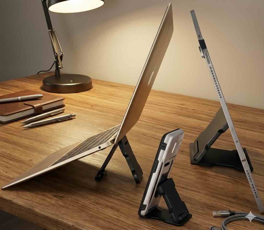 Flips to hold 3 devices